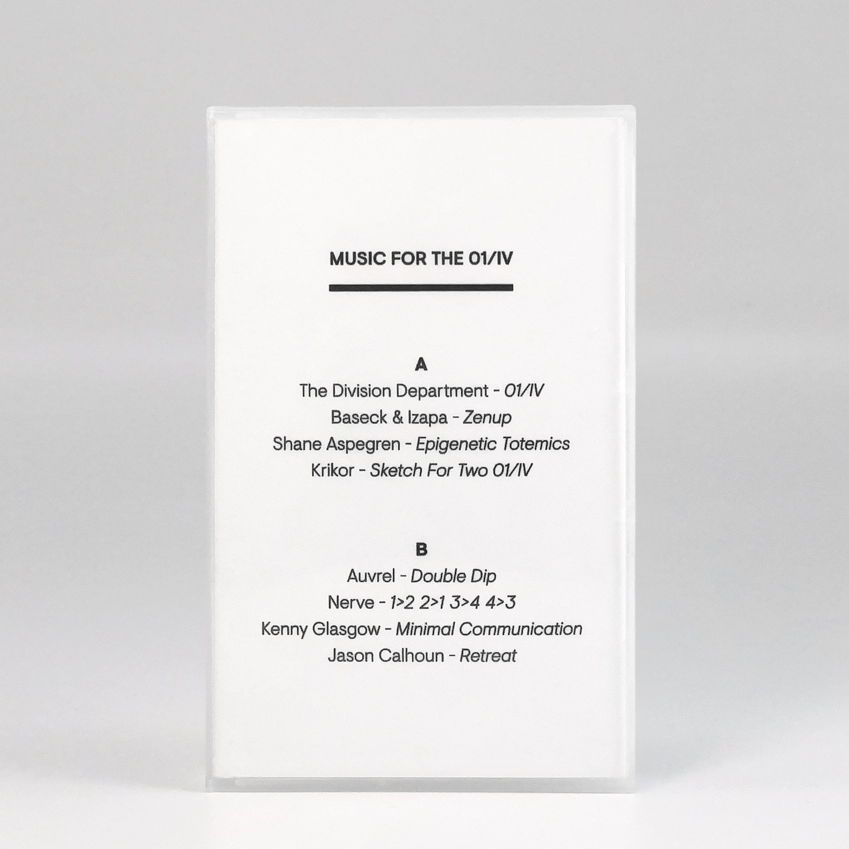 MUSIC FOR THE 01/IV